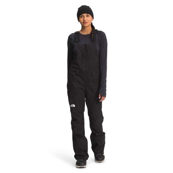 The North Face Women's Black Freedom Bib Ski Pants Size 1X - Picture 1 of 10